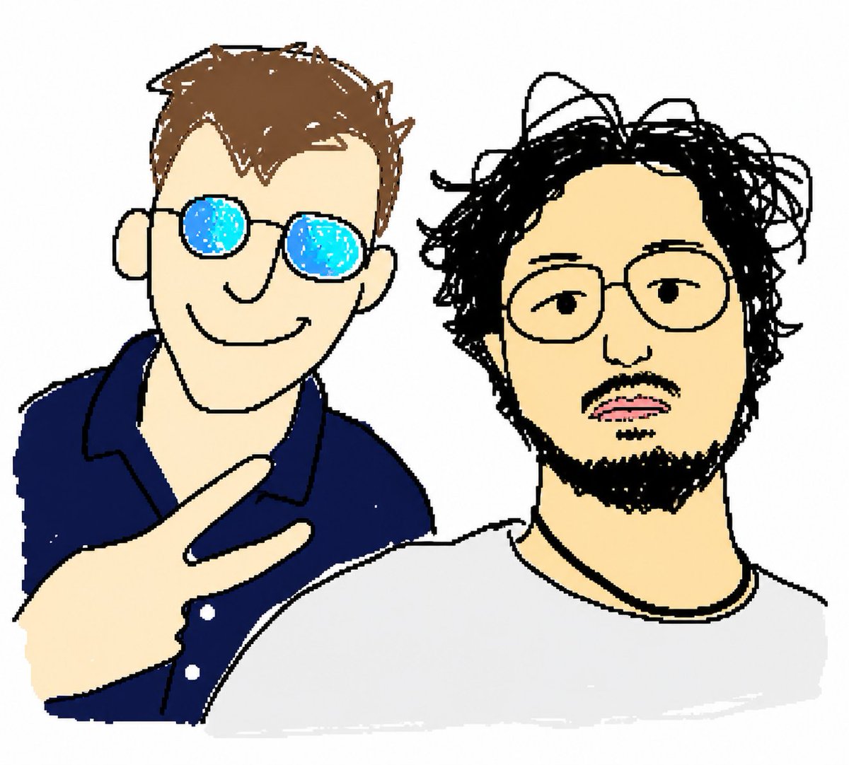 MS Paint Selfie Doodle - AI image template preview
