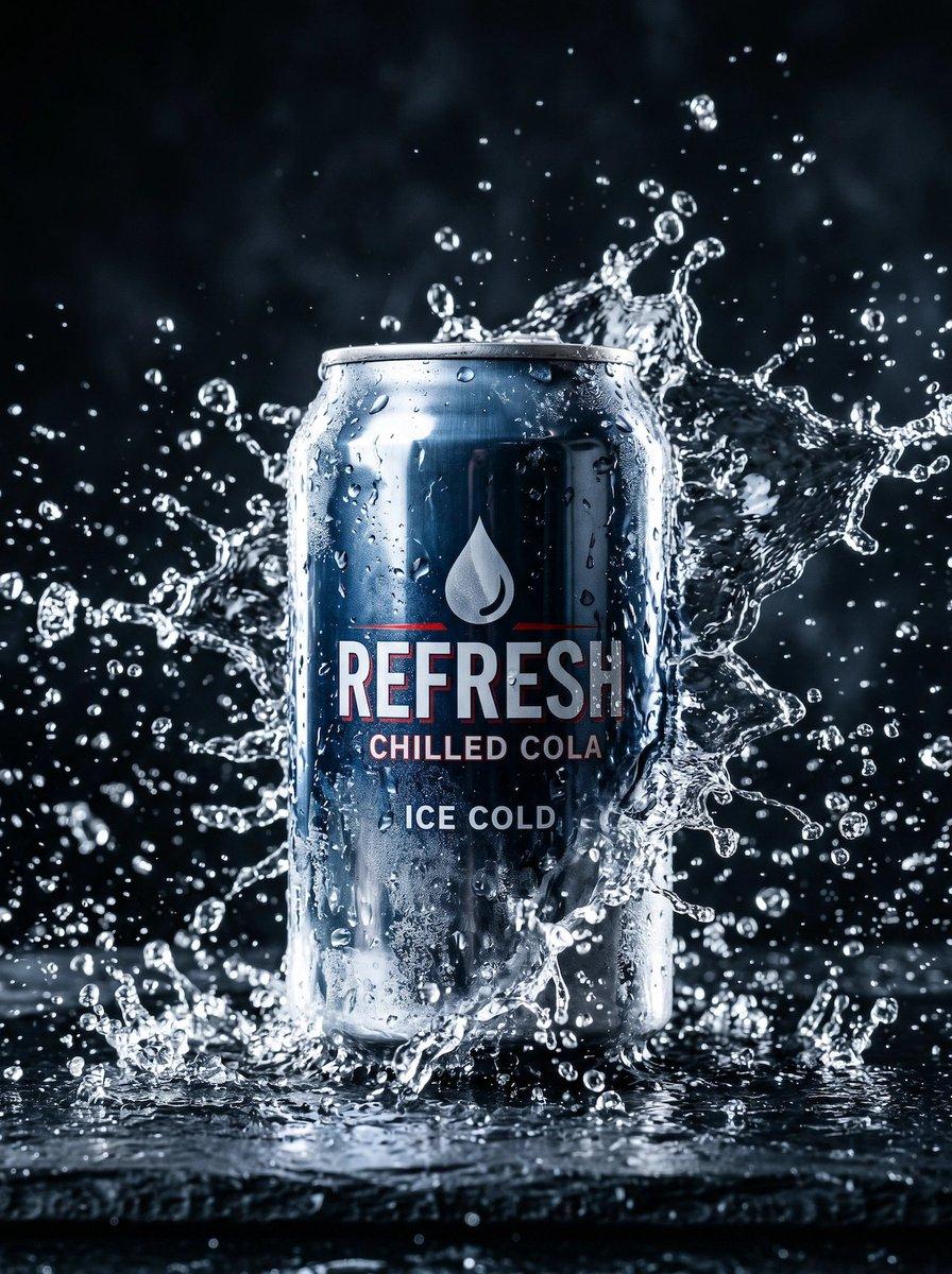 Ice-Cold Cola Splash Ad preview