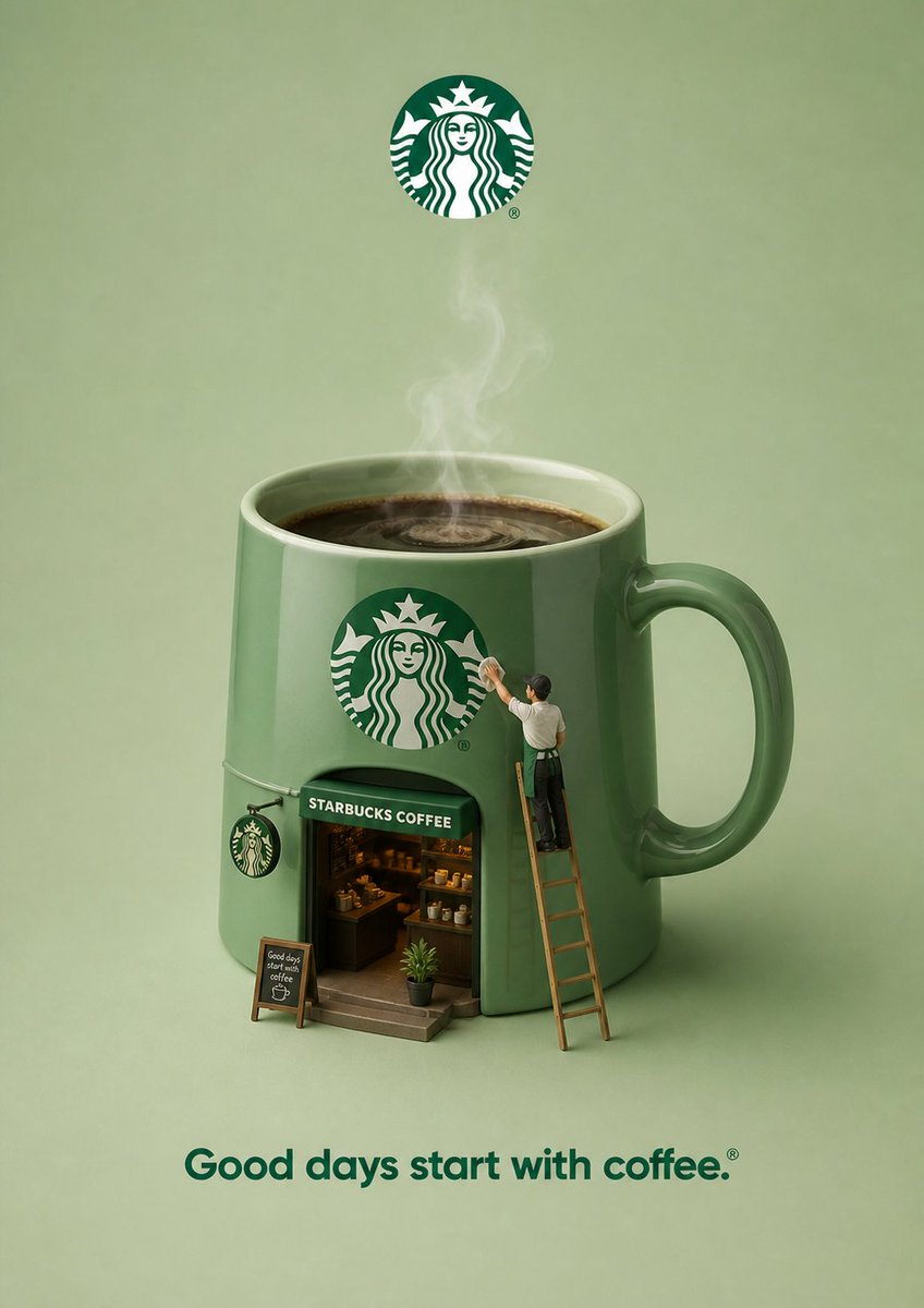 3D Brand Advertisement Mockup - AI image template preview