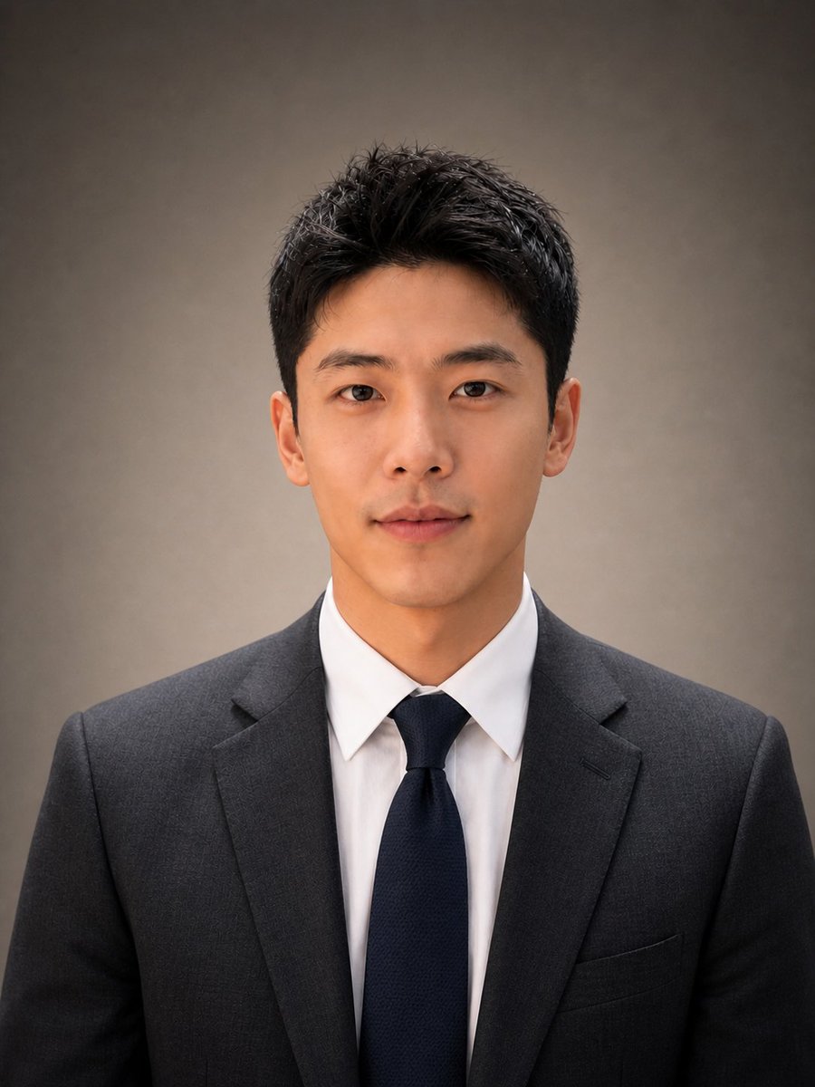 Executive Professional Studio Portrait - AI image template preview