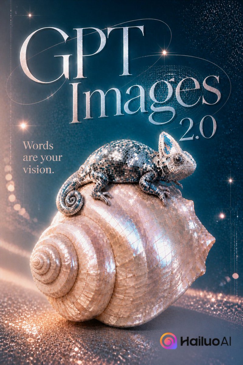 Luxury GPT Images 2.0 Launch Poster - AI image template preview