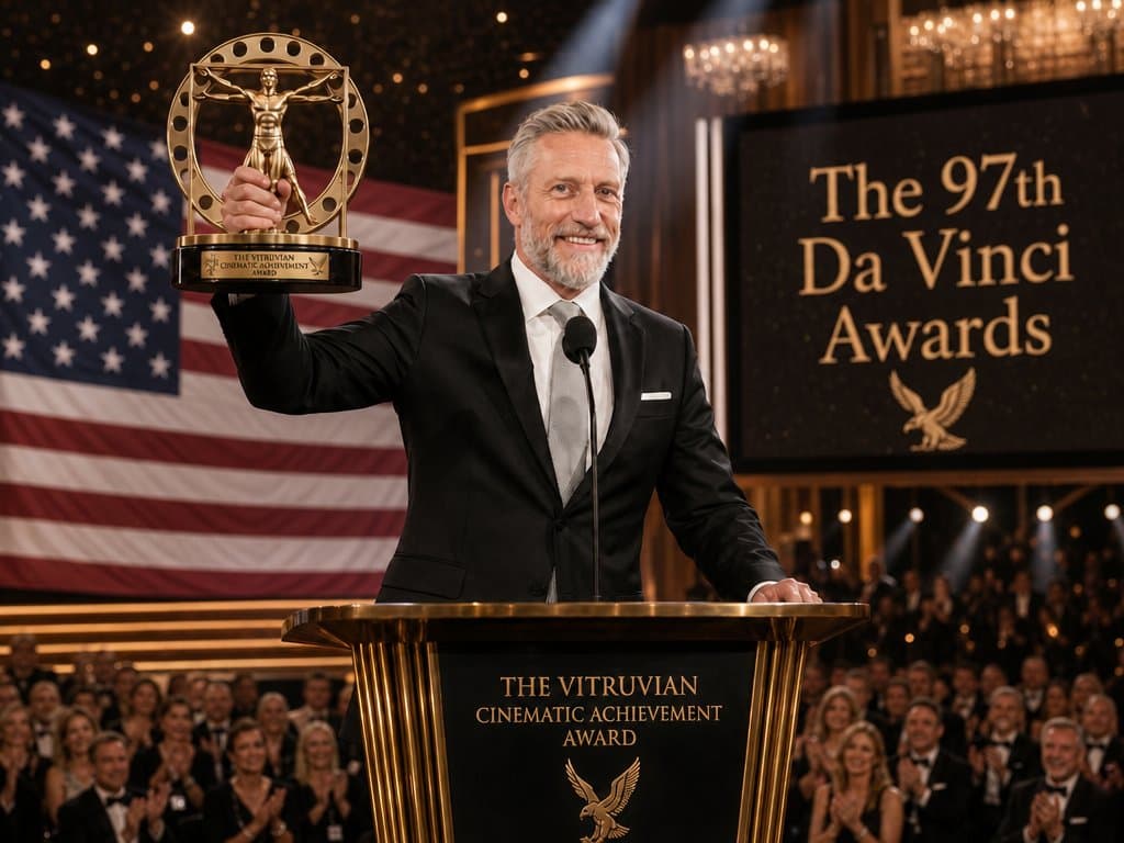 Da Vinci Awards Trophy Acceptance preview