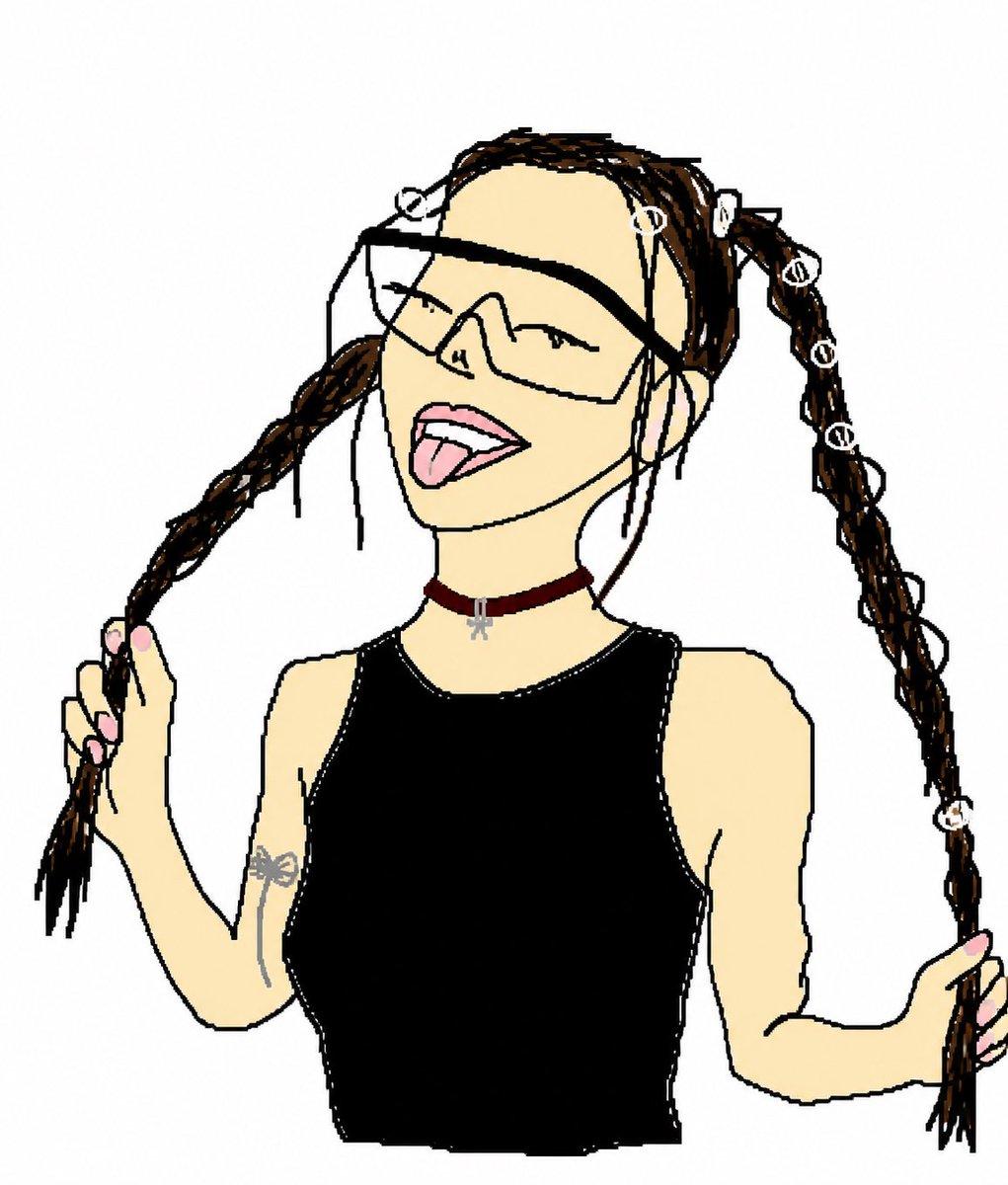 Crude MS Paint Photo Doodle - AI image template preview