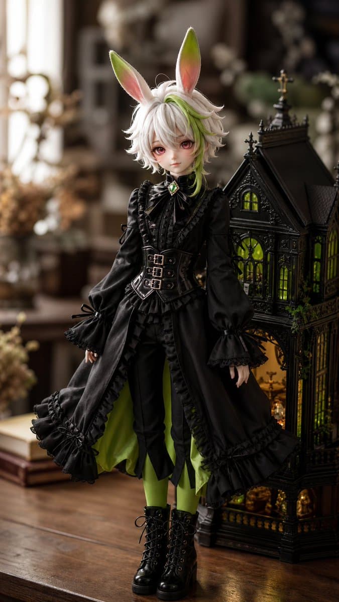 Character to Ball-Jointed Doll Conversion - AI image template preview