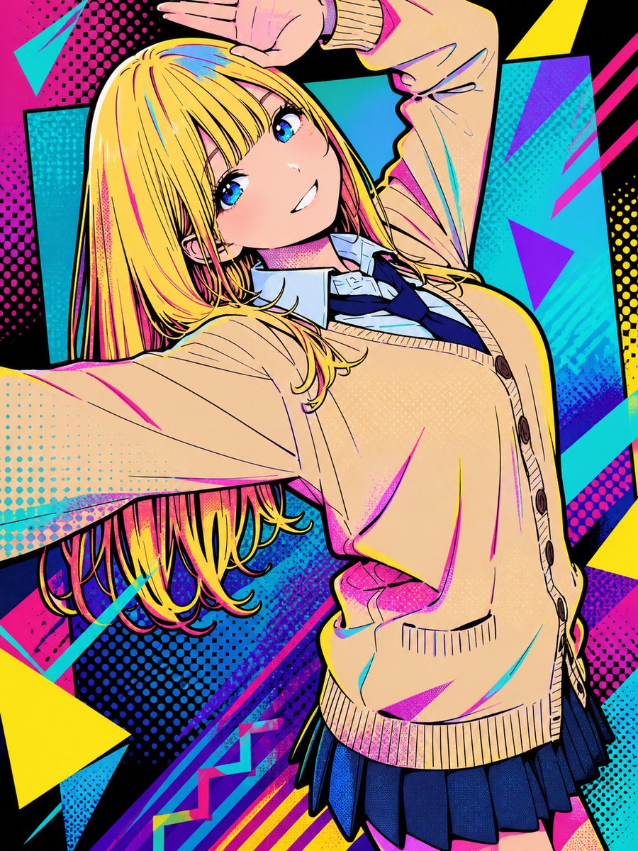 Pop Art Street Style Conversion - AI image template preview