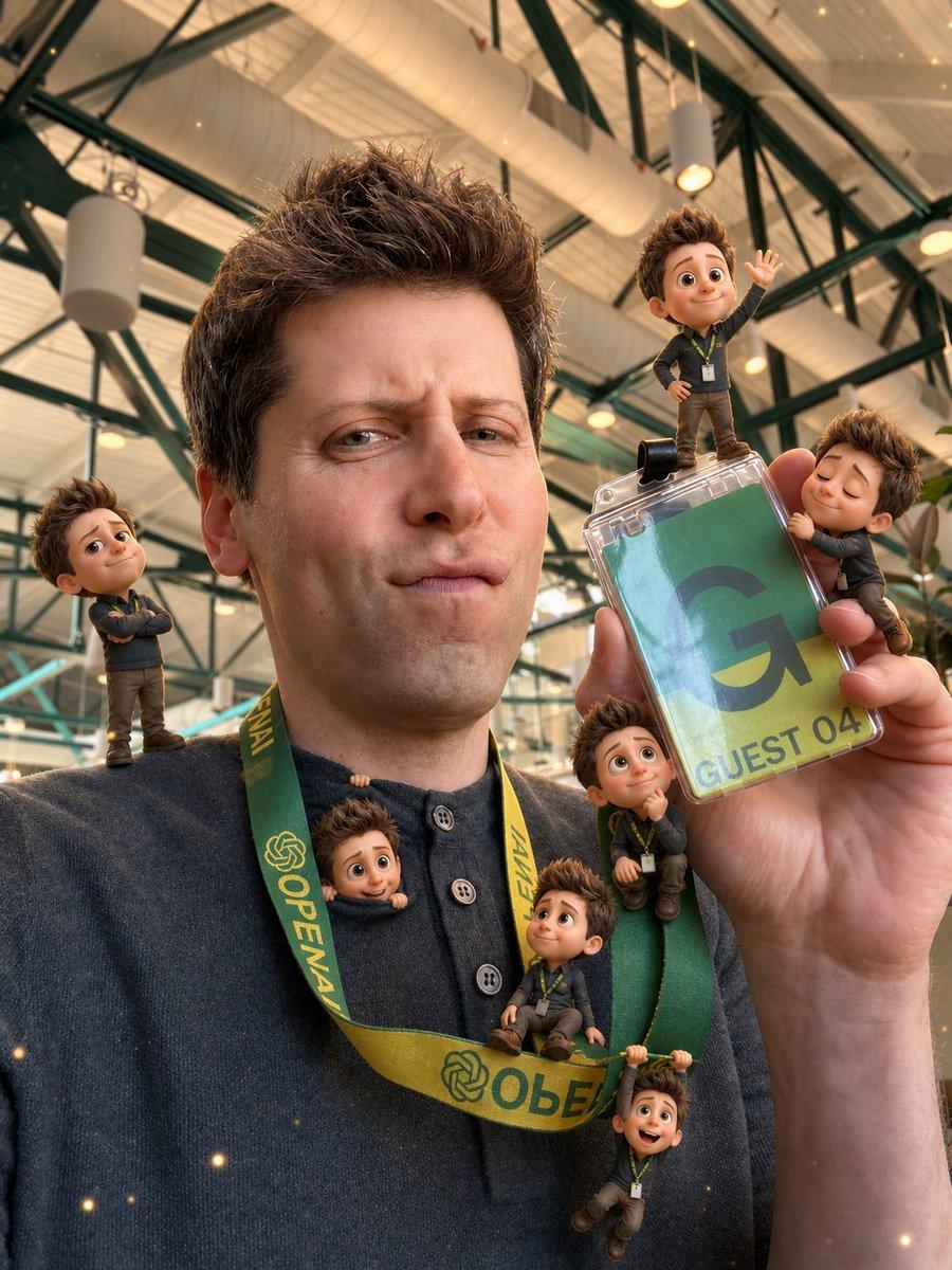 Mini-Me 3D Selfie Transformation - AI image template preview