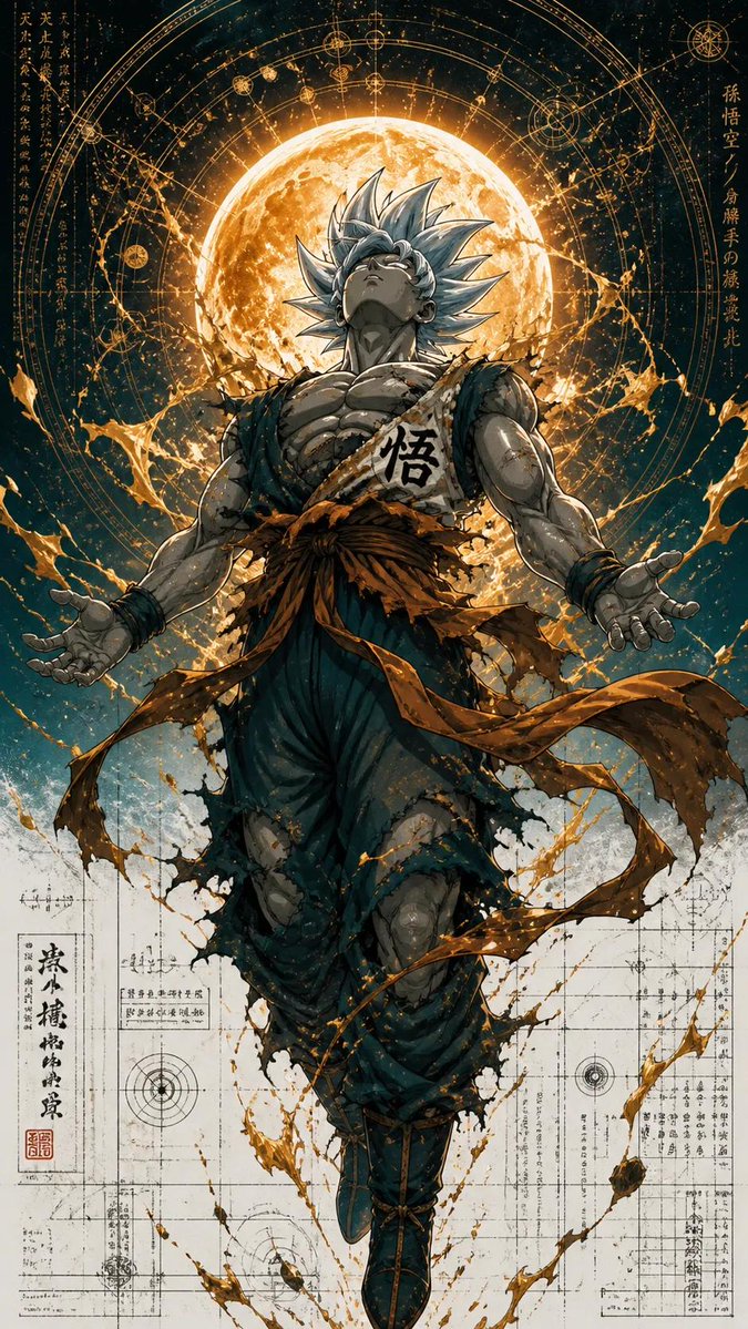 Ultra Detailed Shonen Anime Warrior - AI image template preview