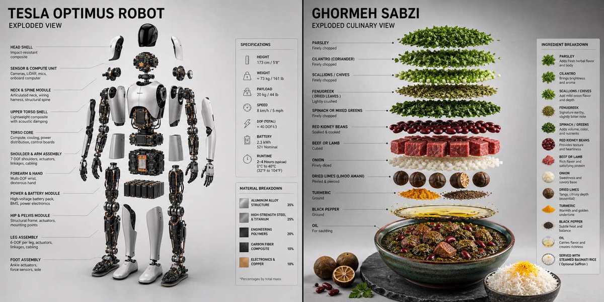 Technical 3D Exploded View - AI image template preview