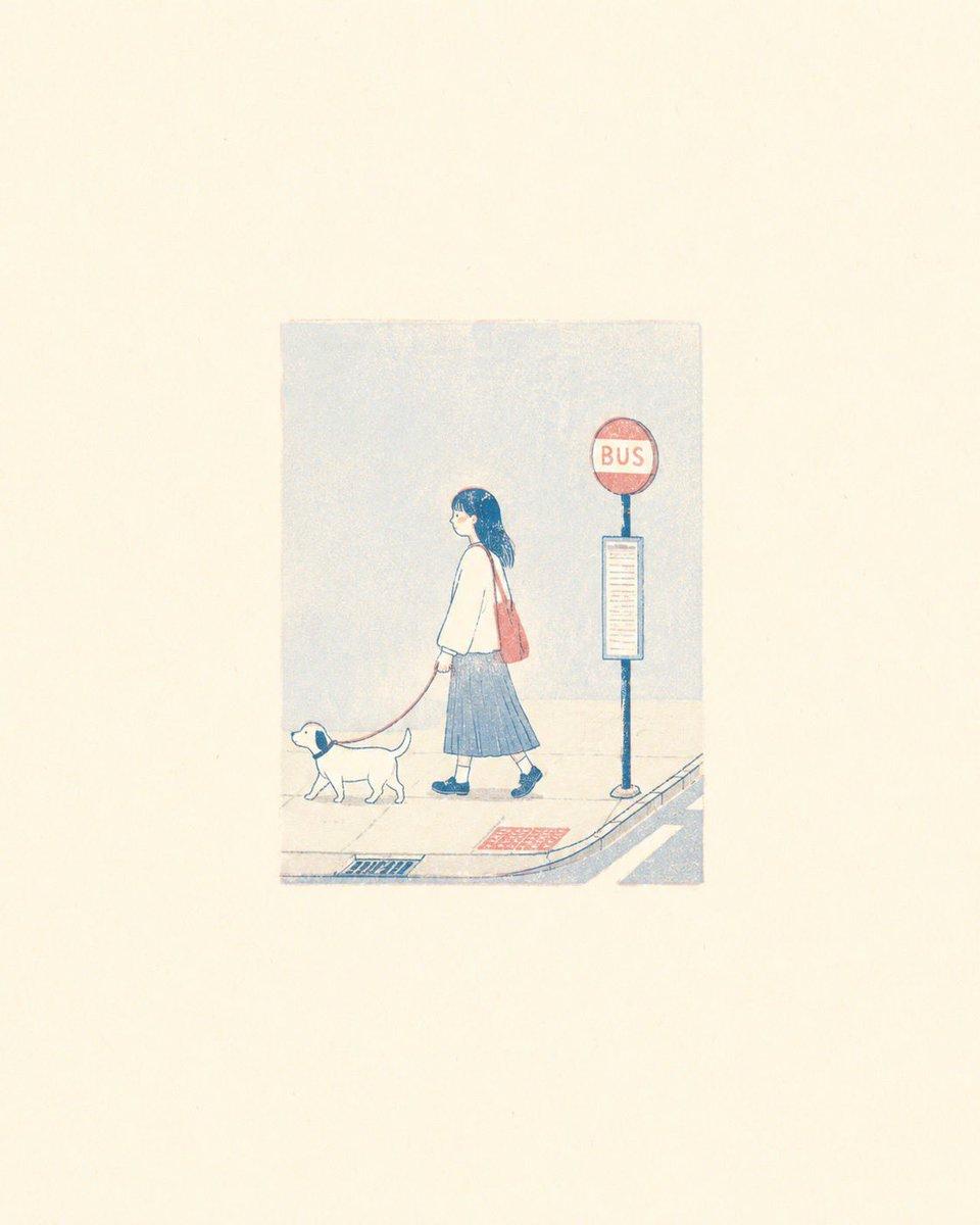 Minimalist Risograph Poetic Style - AI image template preview
