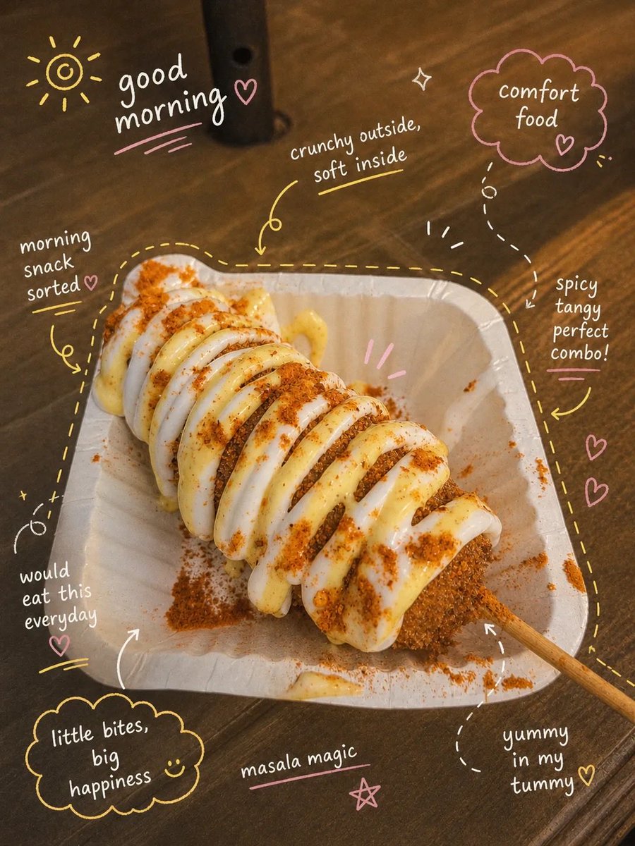 Aesthetic Instagram Food Photography - AI image template preview