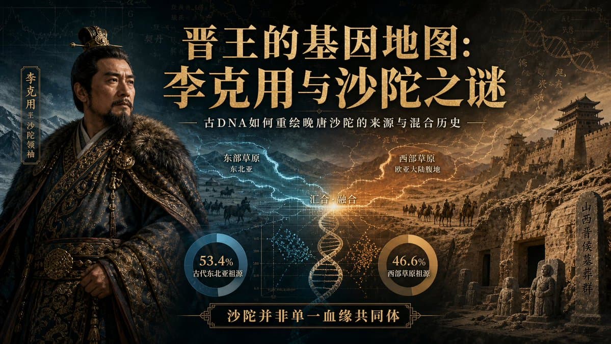 Li Keyong Shatuo DNA Podcast Cover - AI image template preview