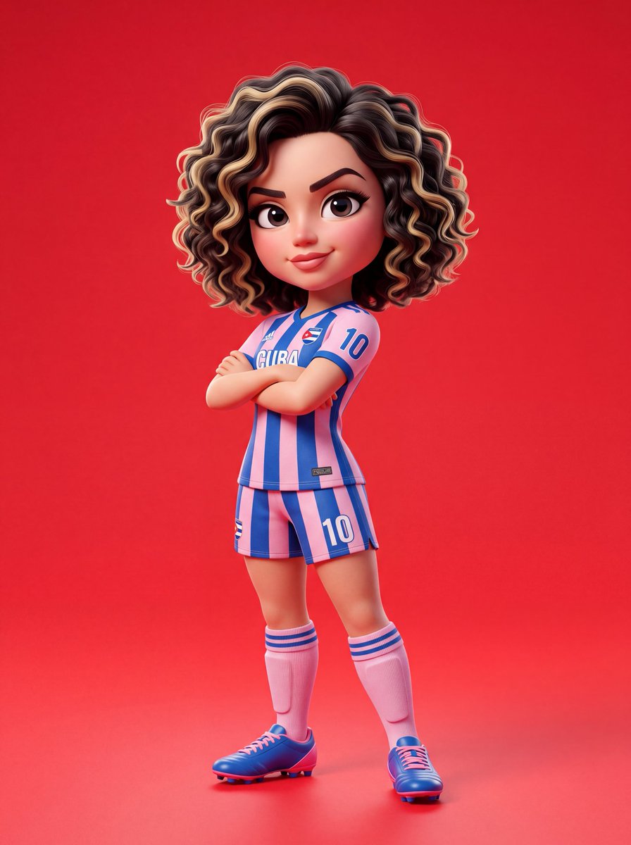 Pixar Style 3D Character Design - AI image template preview