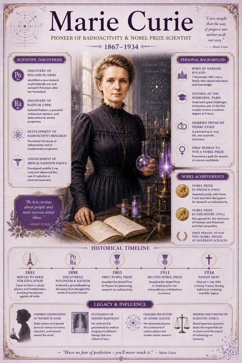 Vintage Encyclopedia Scientific Infographic - AI image template preview