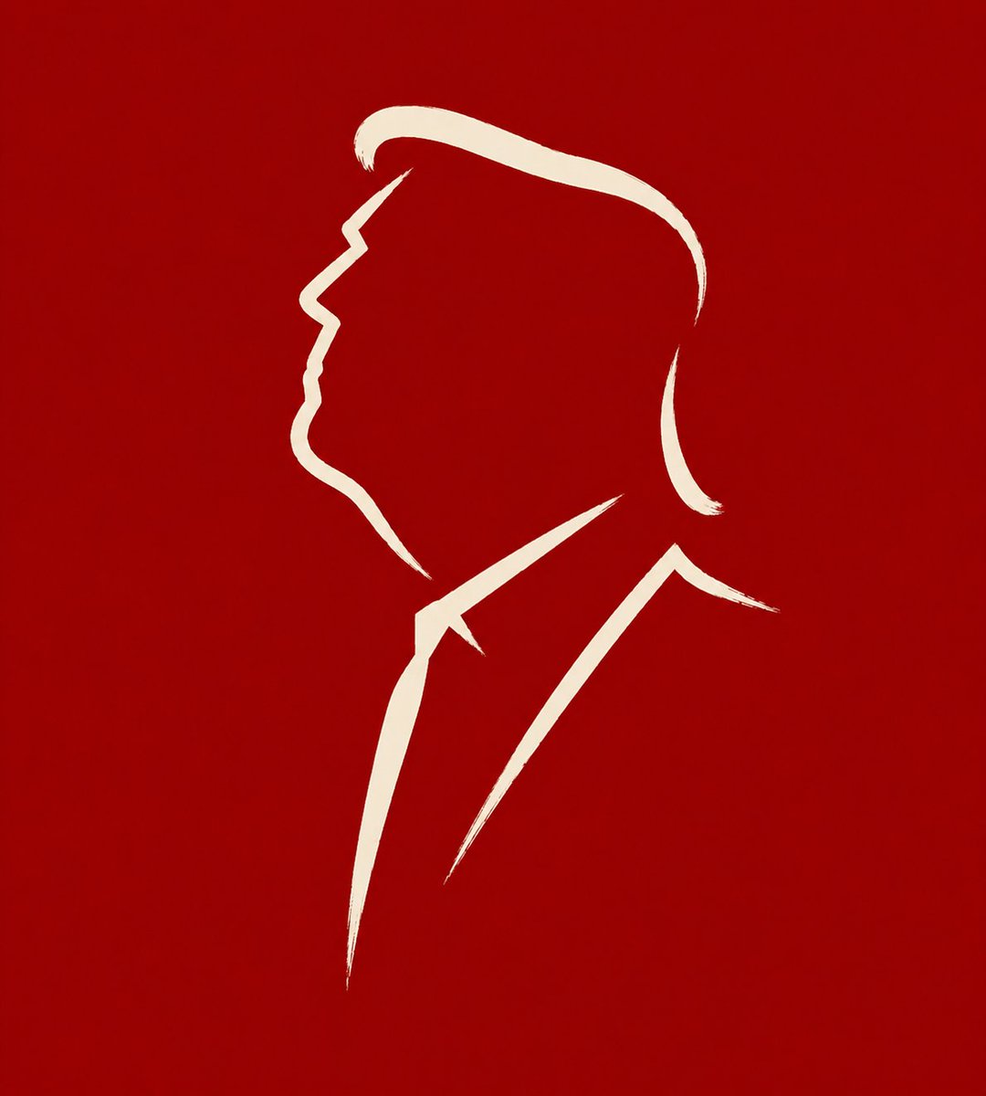 Minimalist Cave Painting Style Avatar - AI image template preview