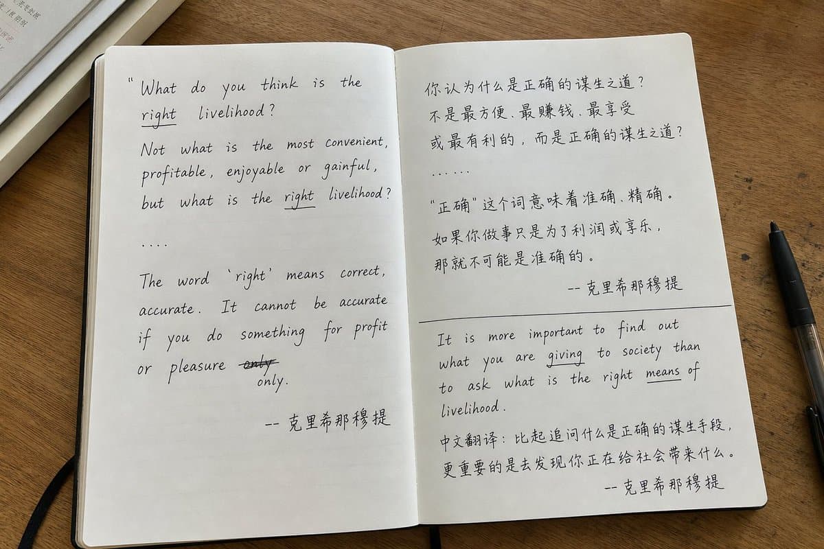Candid iPhone Handwritten Notebook Photo - AI image template preview