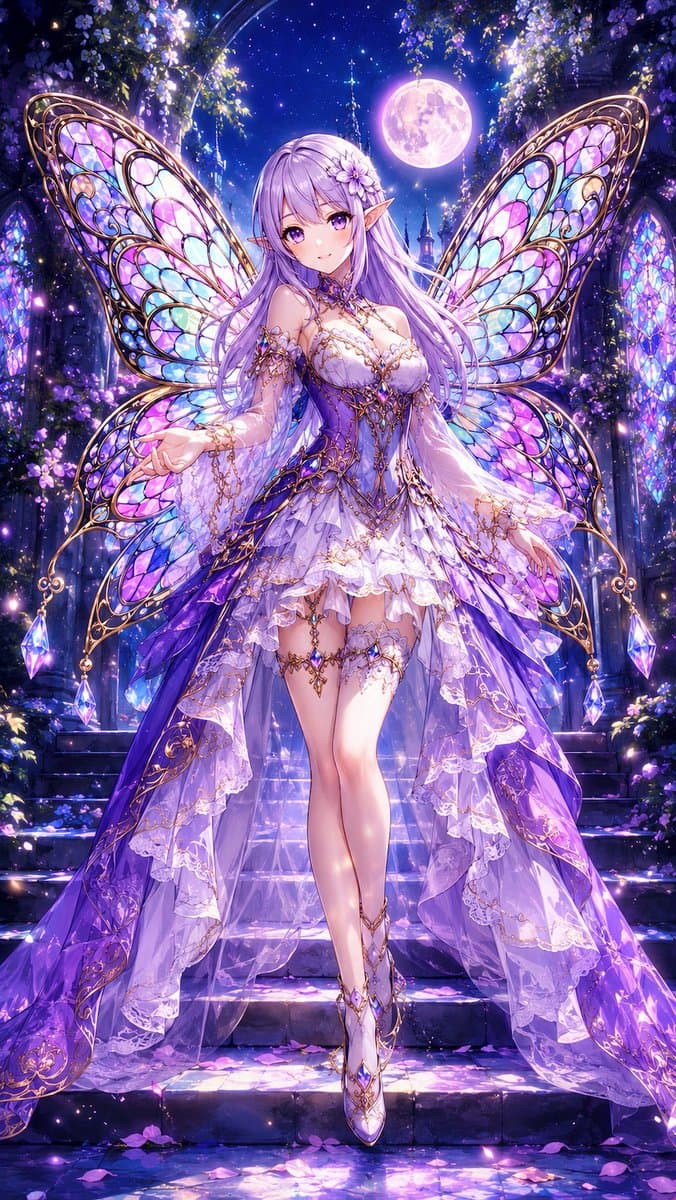 Aisha Wing Character Transformation - AI image template preview