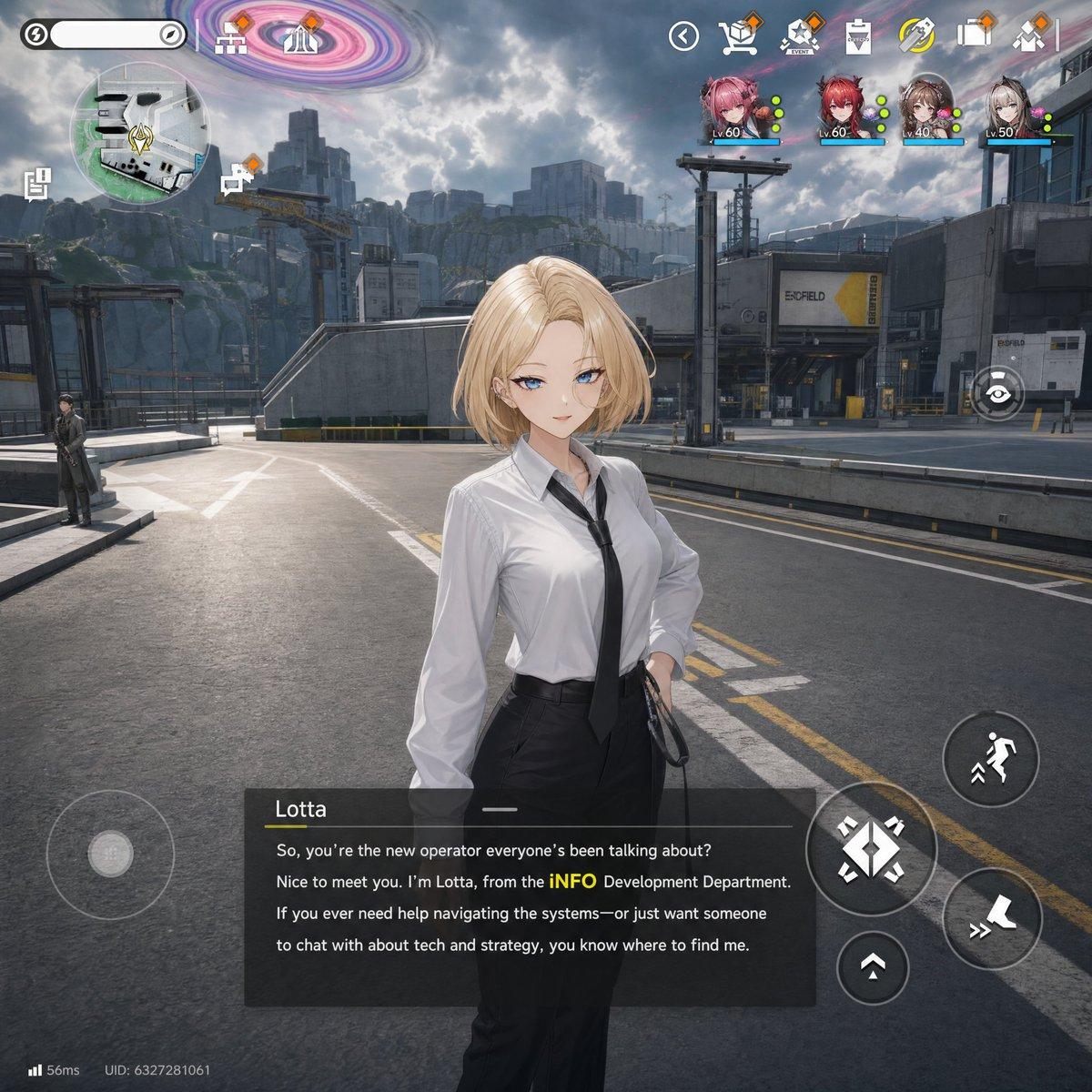 Sci-Fi Gacha RPG Dialogue Screenshot preview