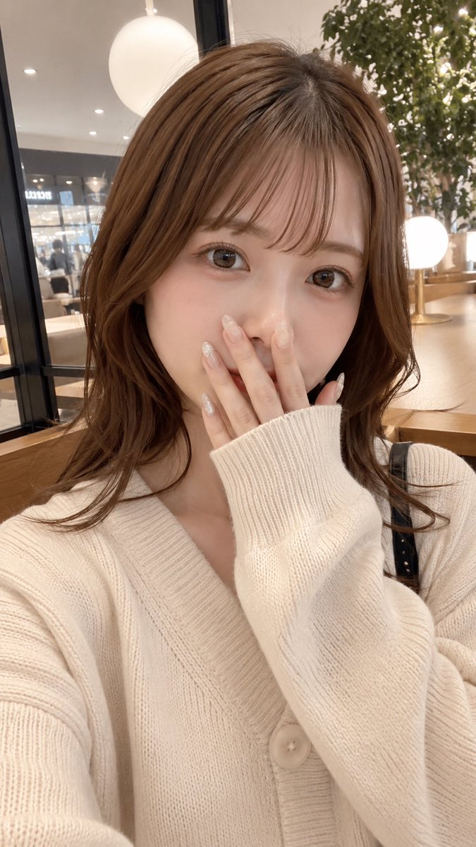 Cafe Selfie With Privacy Block - AI image template preview