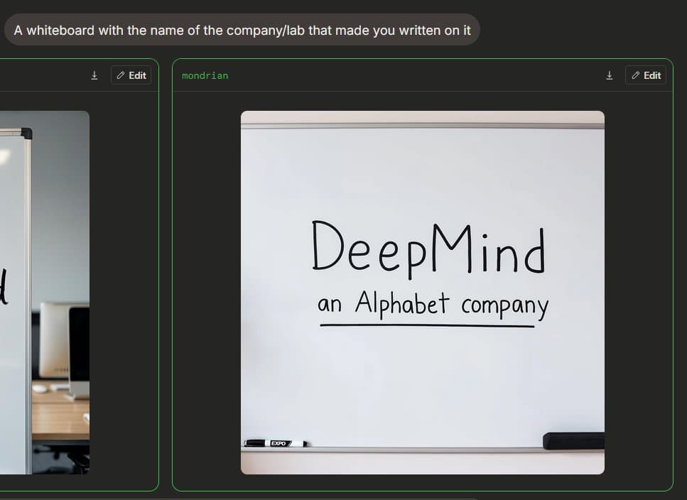 Dark Mode Image Arena Whiteboard - AI image template preview