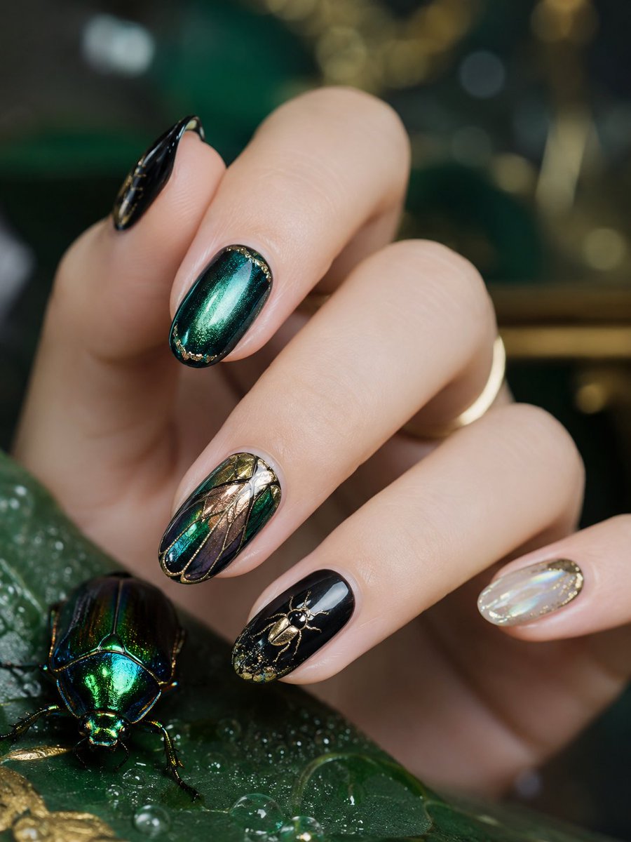 Realistic High-End Nail Art Generator - AI image template preview