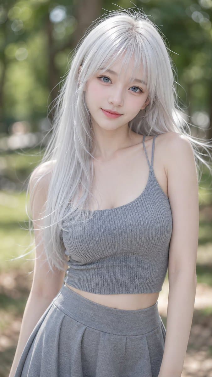 K-pop Idol Style Portrait - AI image template preview