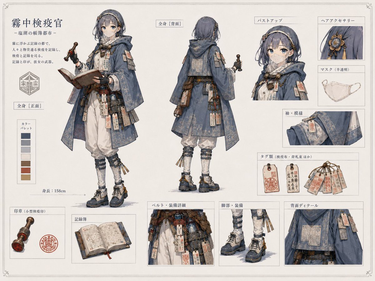 Realistic Character Proportion Adjustment - AI image template preview