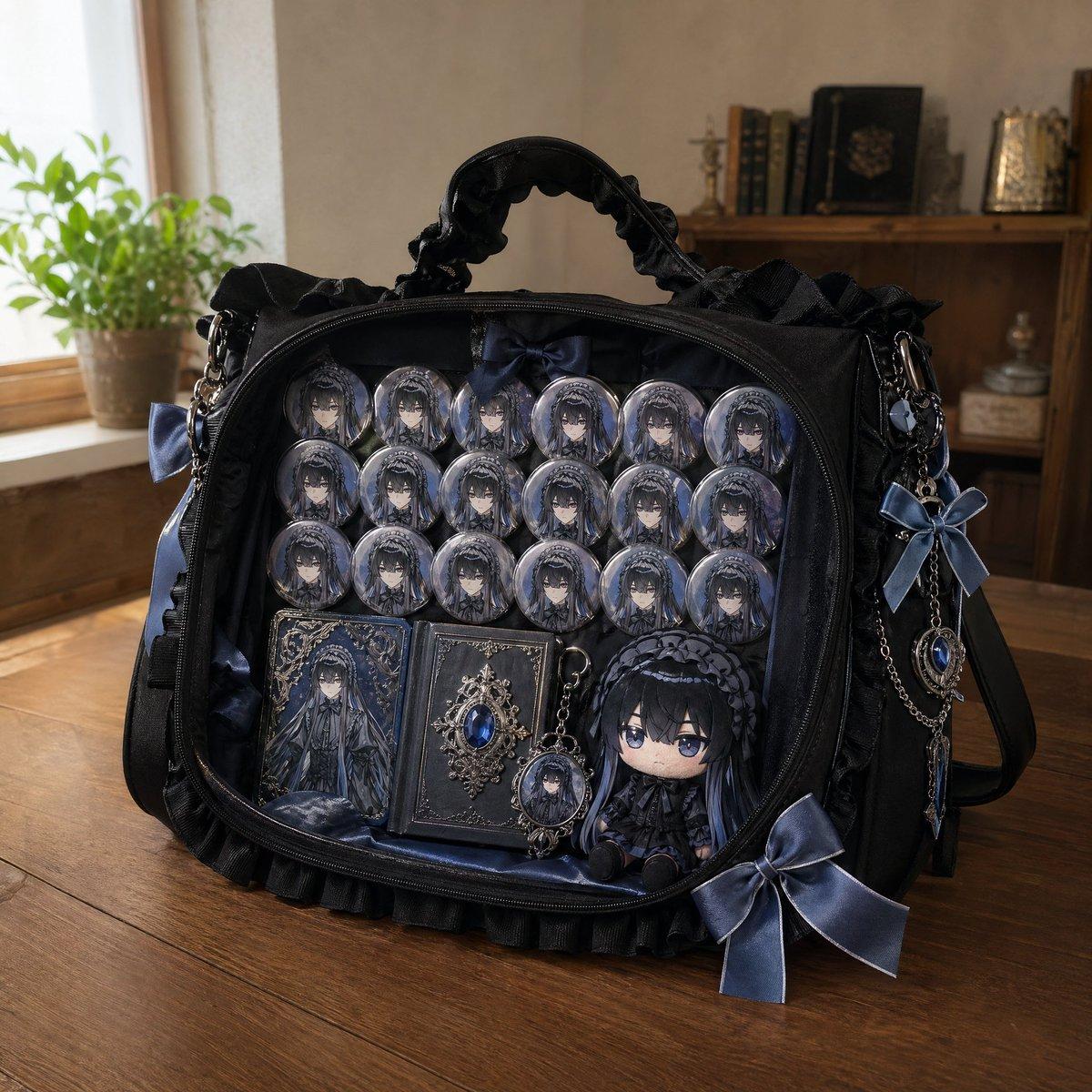 Anime Ita-bag Mockup - AI image template preview