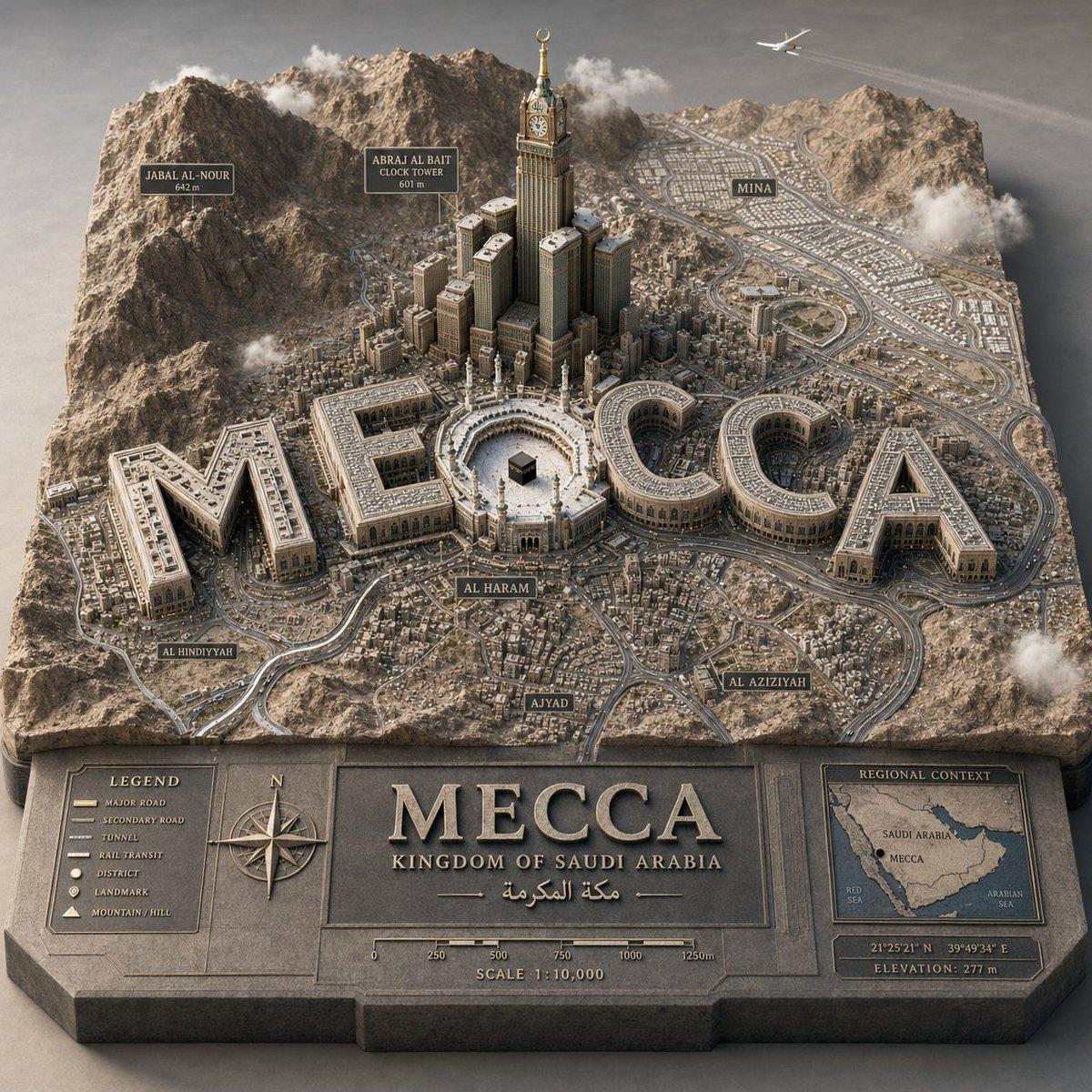 3D Cartographic City Diorama - AI image template preview