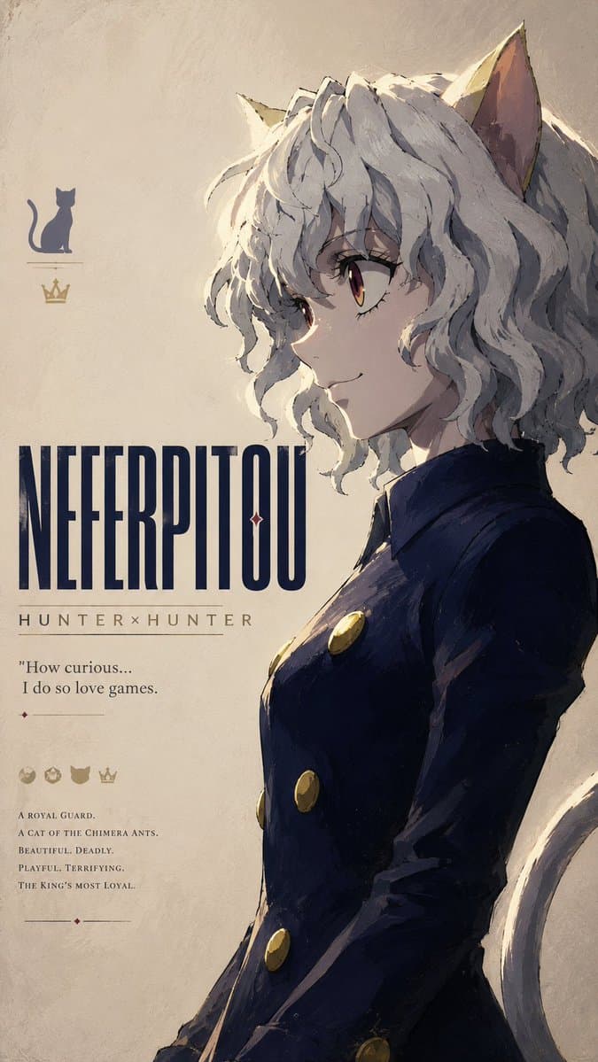 Neferpitou Villain Wallpaper Poster preview