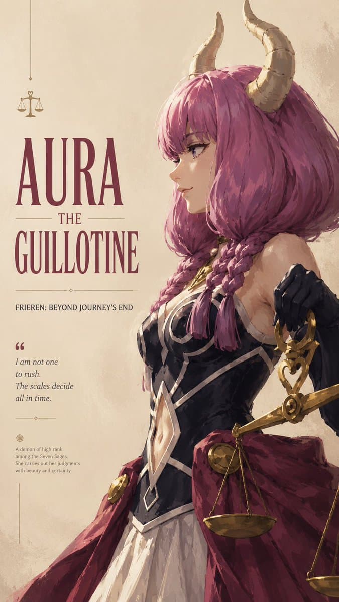 Aura Villain Wallpaper Poster - AI image template preview