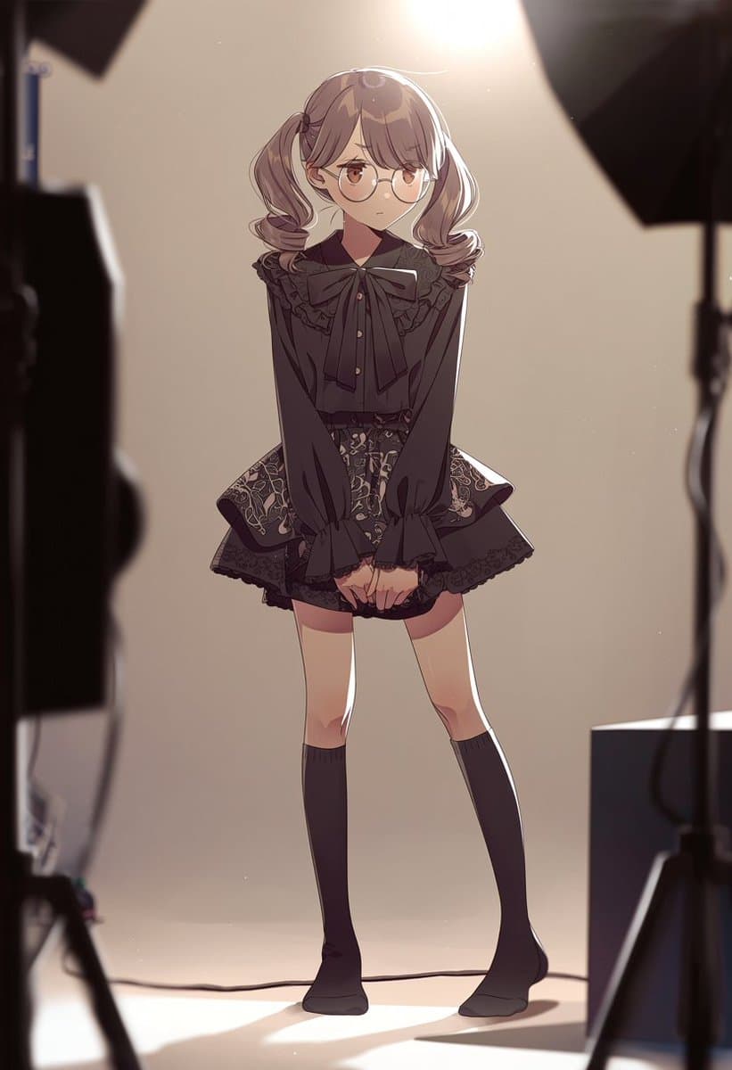 Anime Studio Photoshoot Transformation - AI image template preview