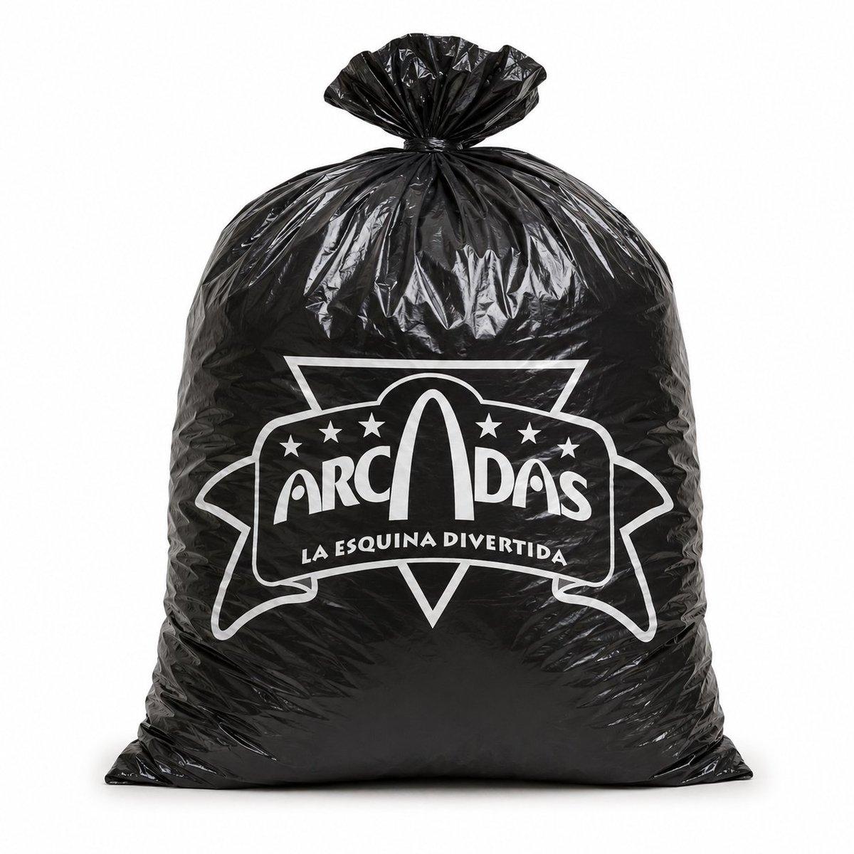 Custom Logo Black Plastic Bag preview