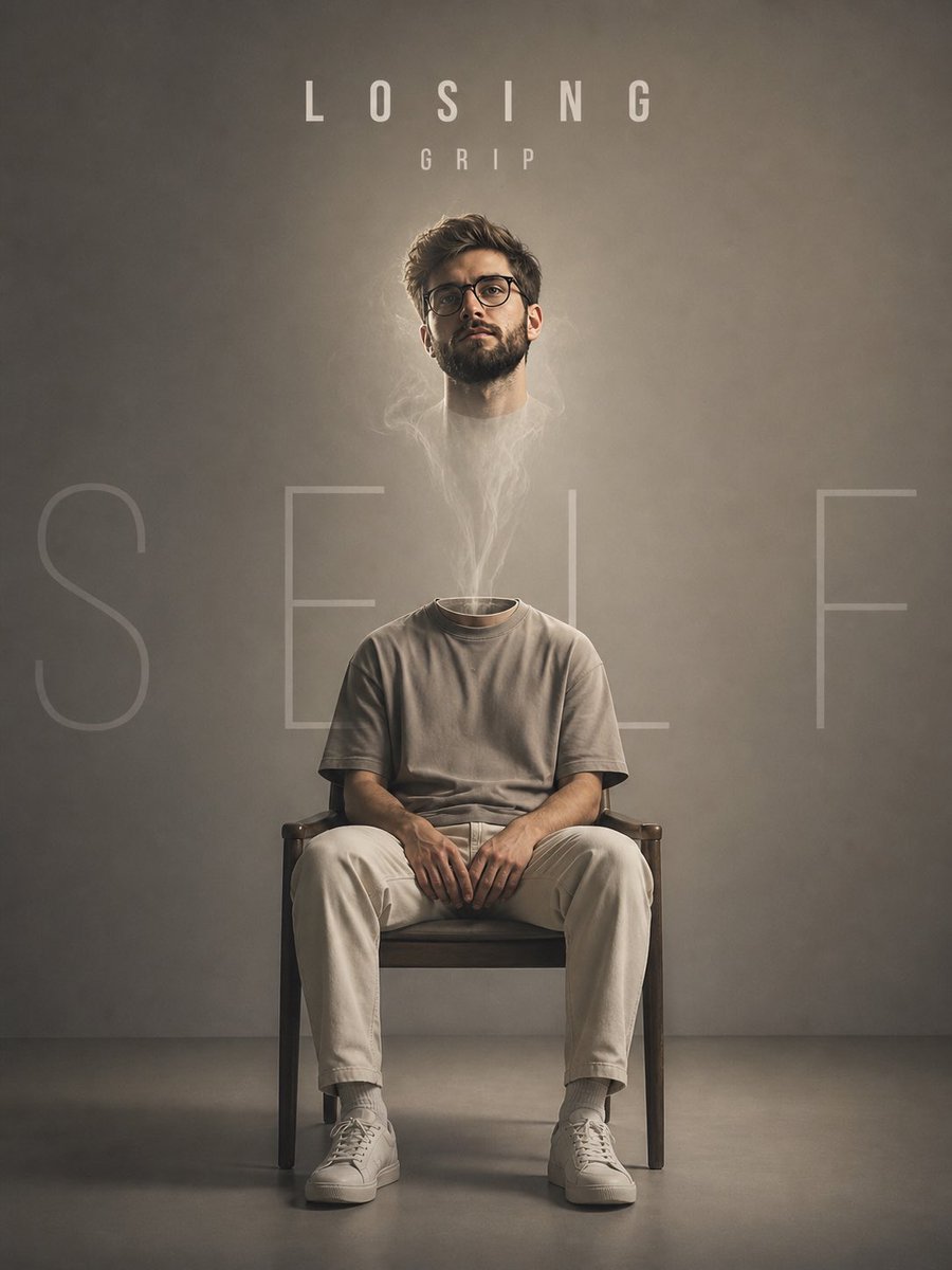 Floating Head Concept Art - AI image template preview