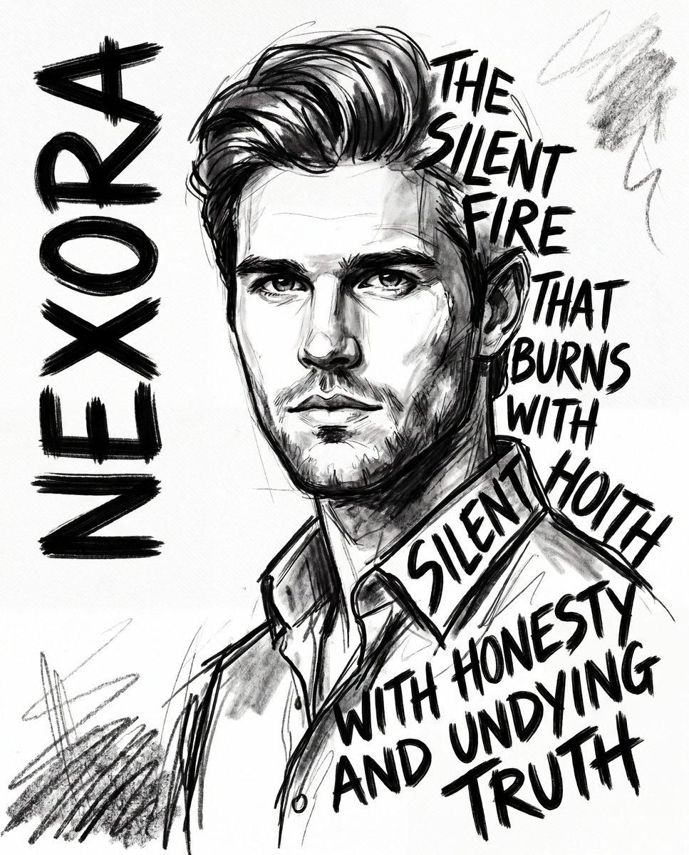 Expressionist Sketch Art Poster - AI image template preview