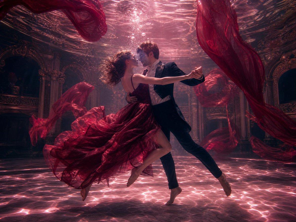 Atmospheric Underwater Photography Template - AI image template preview