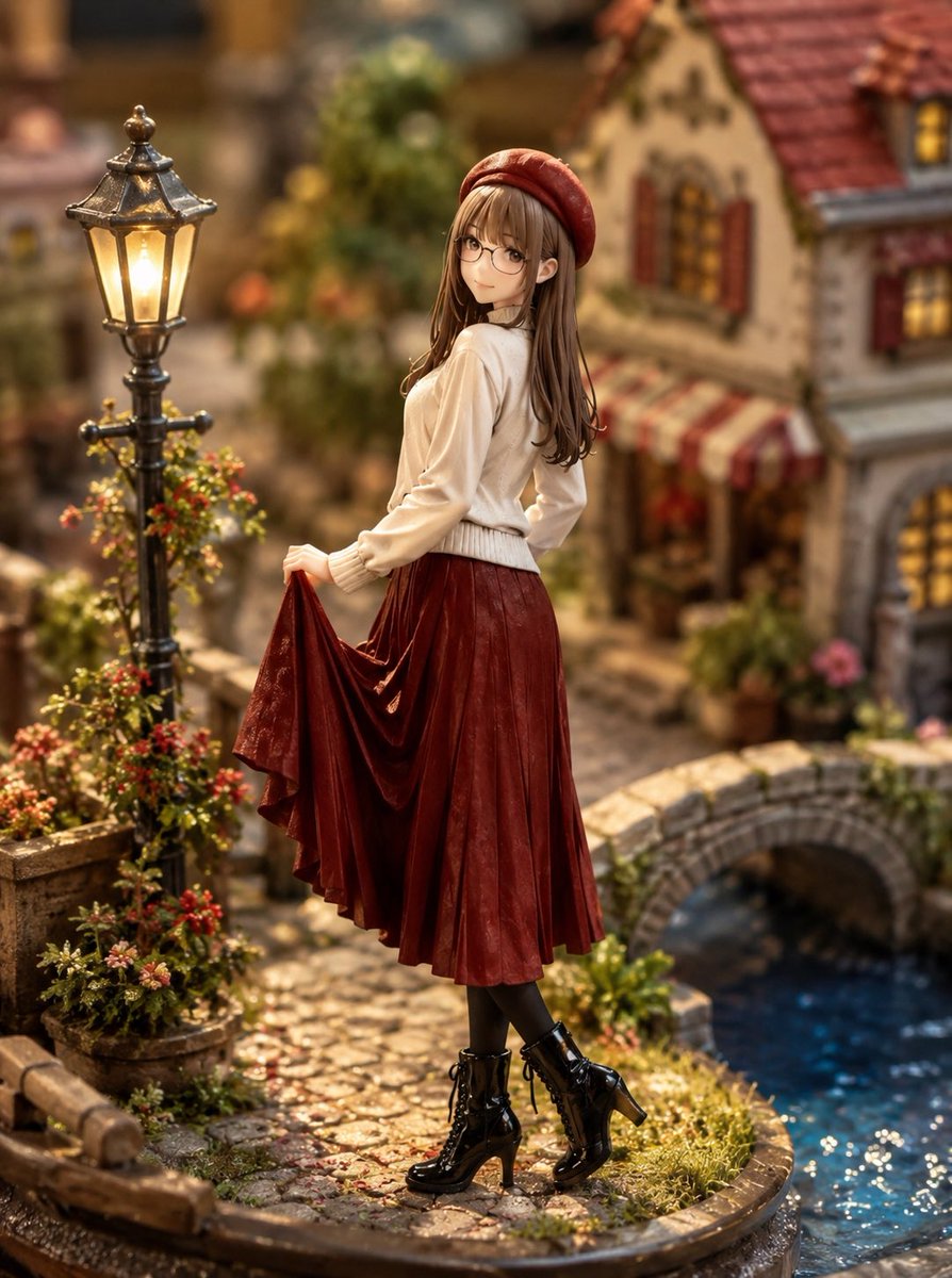 Miniature Diorama Style Transformation - AI image template preview