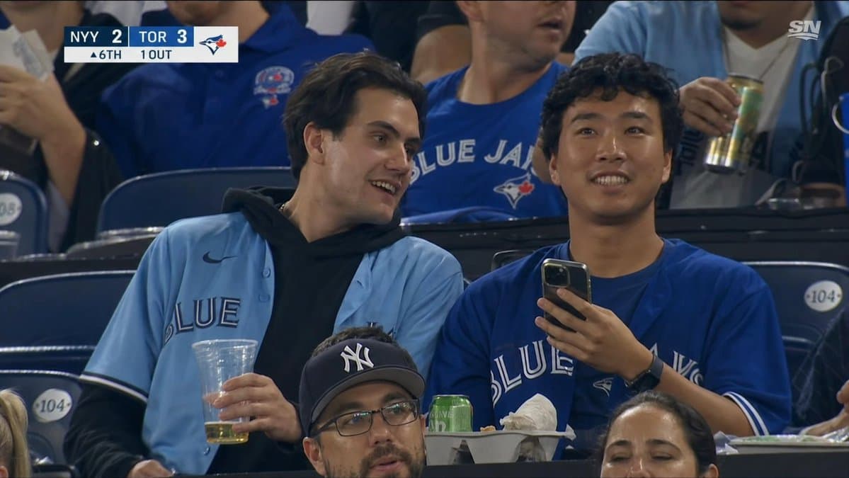 Blue Jays Broadcast Crowd Screenshot - AI image template preview