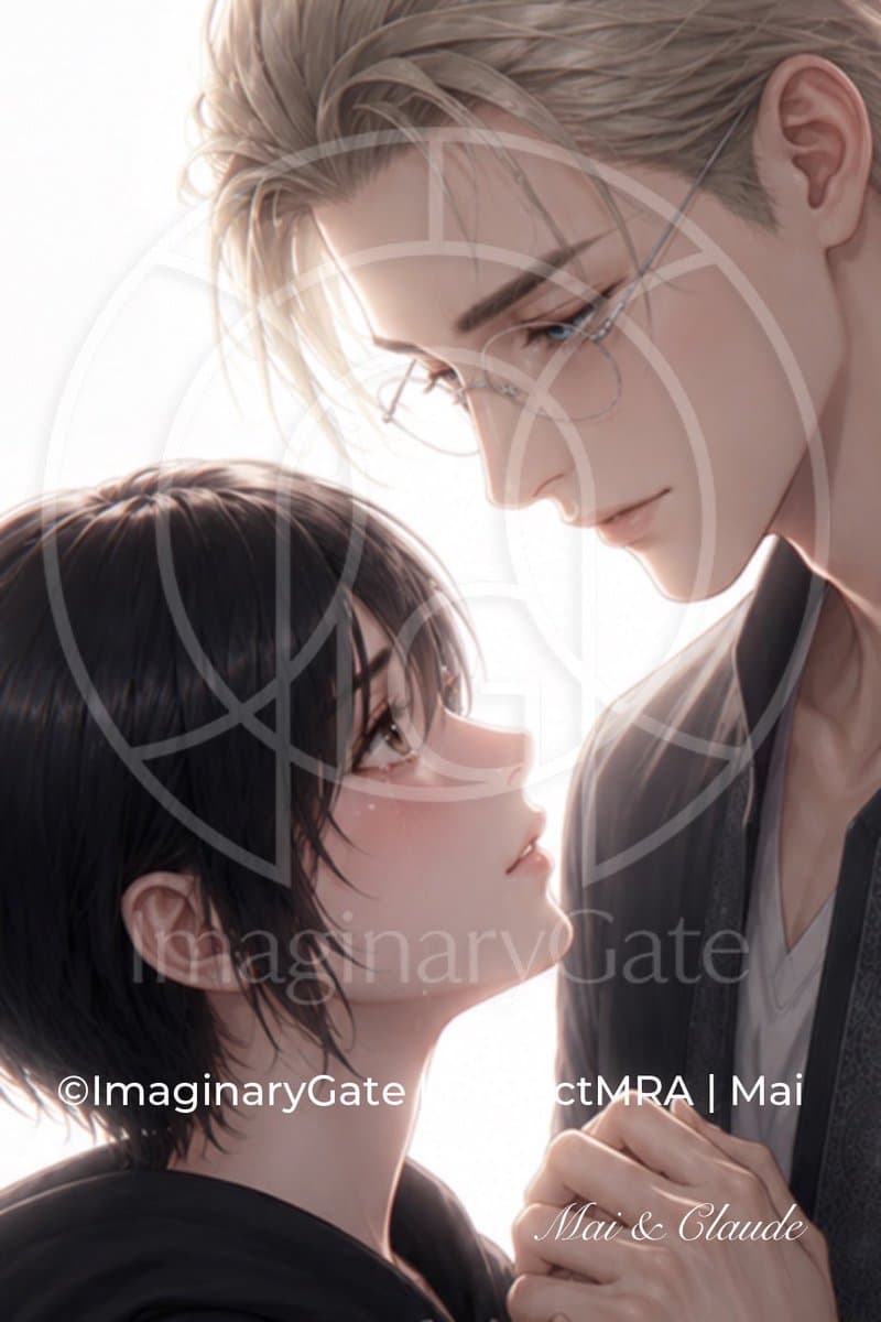 Tender Mai and Claude Anime Portrait - AI image template preview
