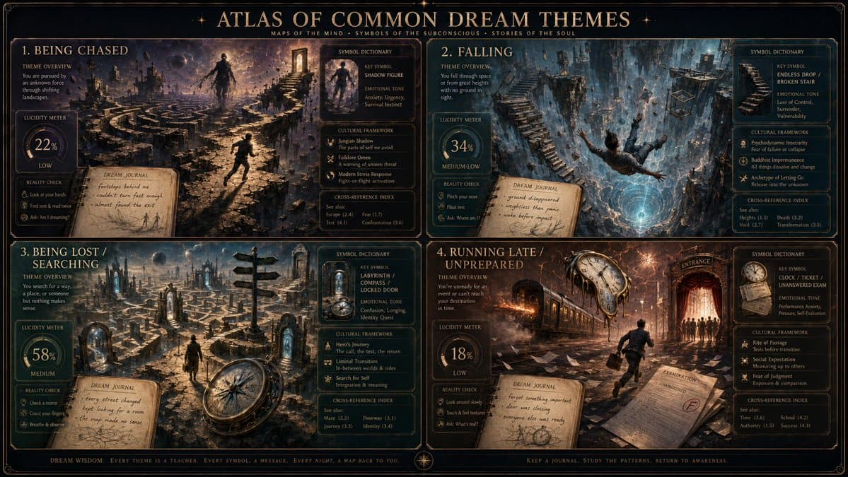 Dream Interpreter Terrain Map - AI image template preview
