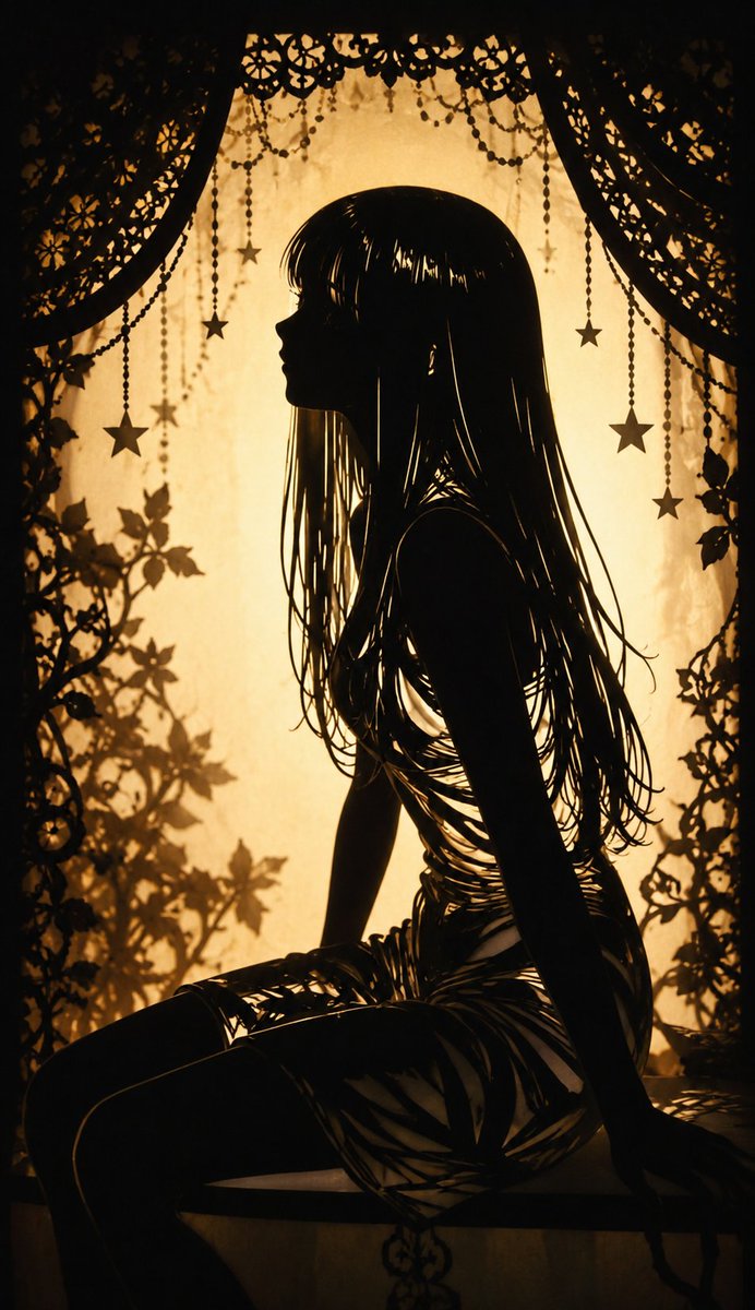 Shadow Puppet Style Transformation - AI image template preview