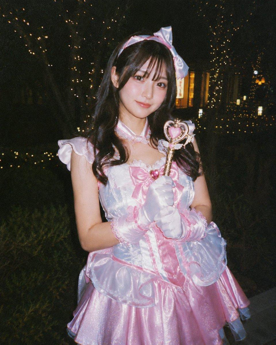 Disposable Camera Magical Girl Cosplay - AI image template preview