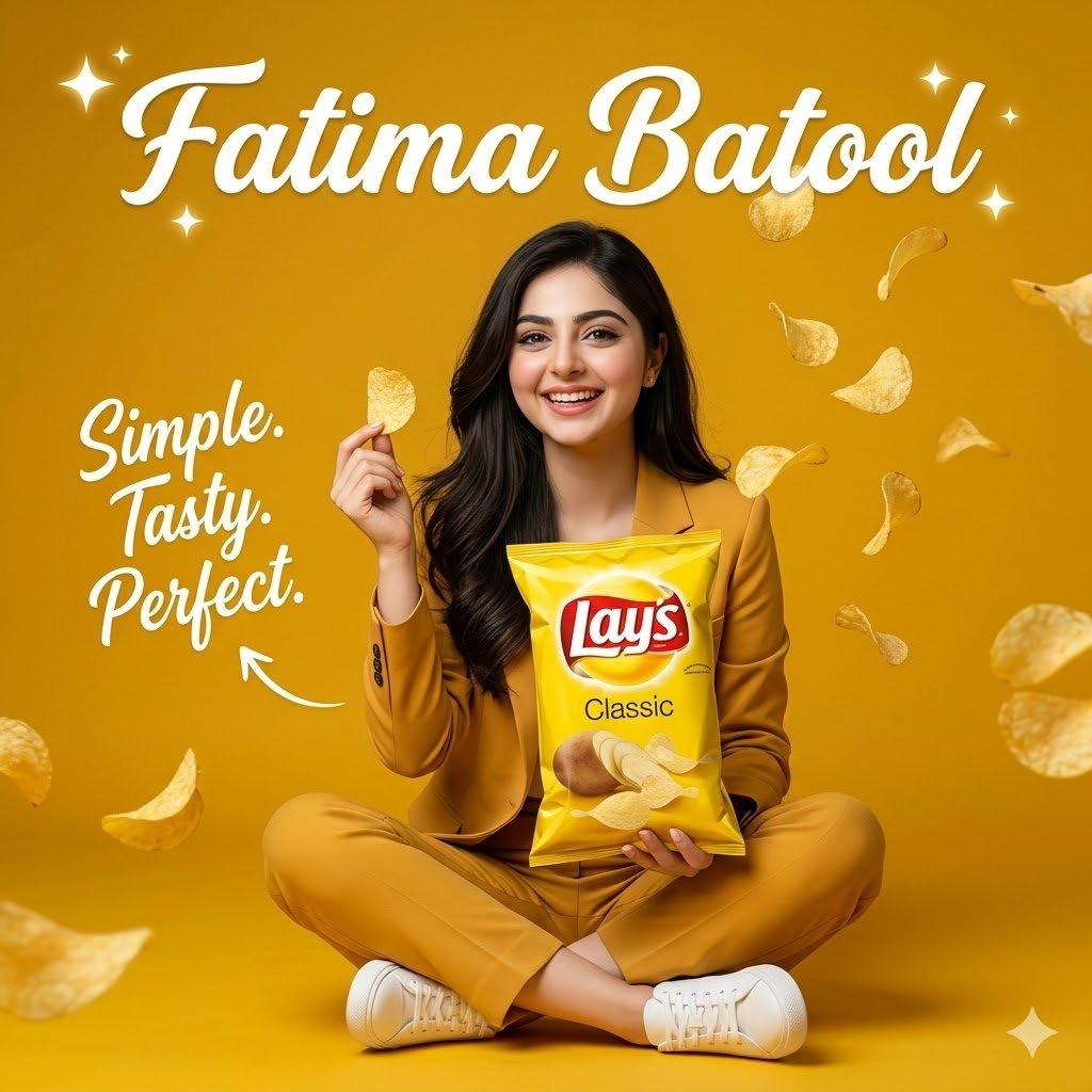 Modern Snack Commercial Advertisement - AI image template preview