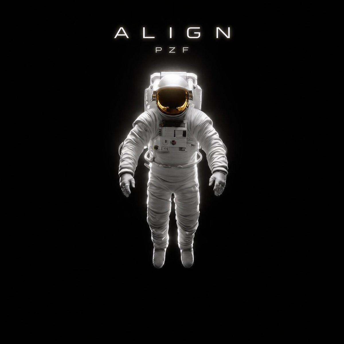 Minimal Astronaut Album Cover - AI image template preview