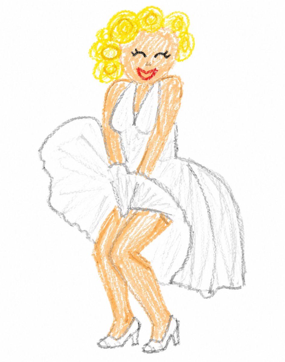 Crayon Style Clumsy Drawing - AI image template preview