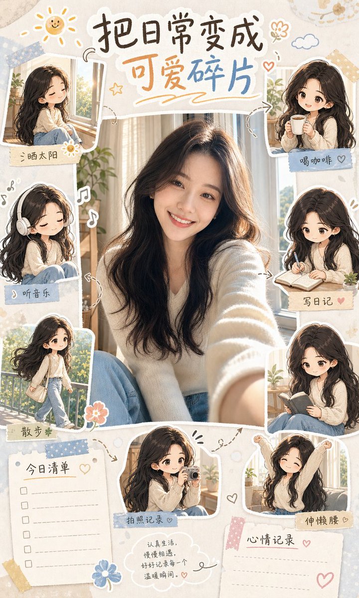 IP Character Avatar Poster Designer - AI image template preview