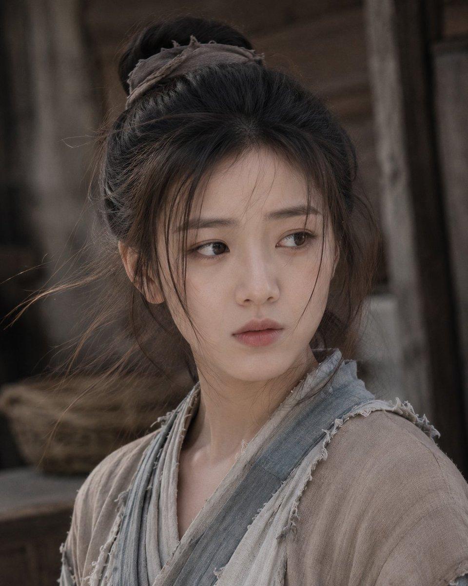 Chinese Drama Heroine - AI image template preview