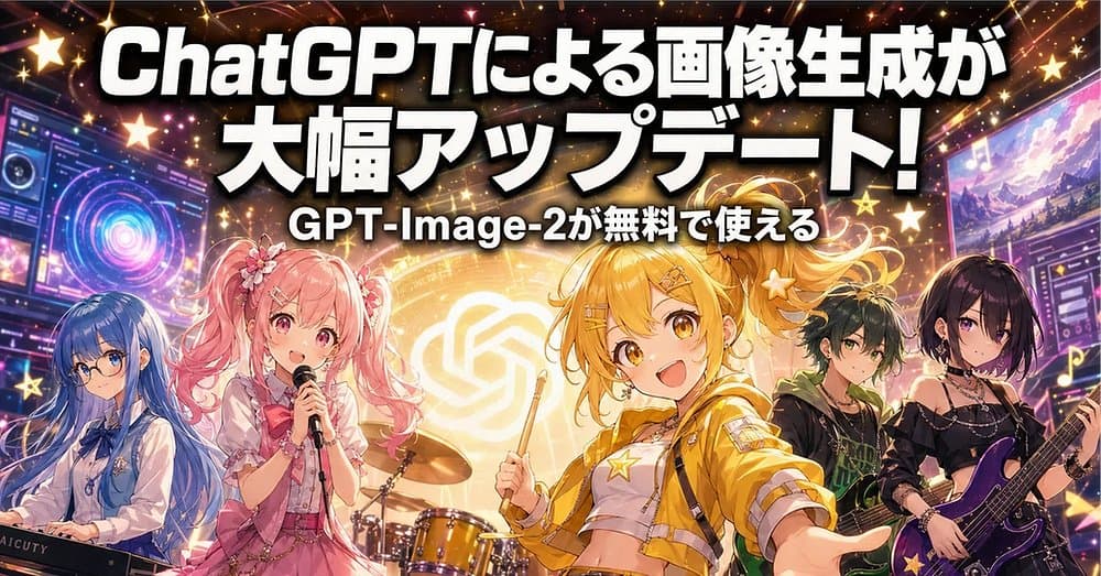 Anime GPT-Image-2 Update Banner - AI image template preview