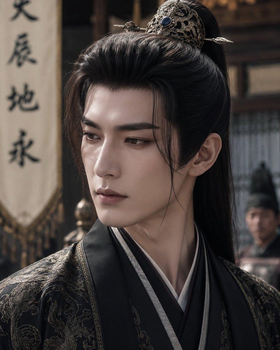 Censored Chinese Drama Male Lead - AI image template preview