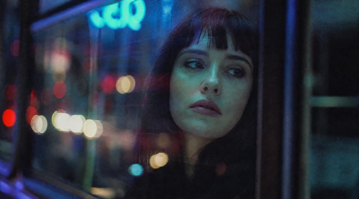 Censored Night Bus Window Scene - AI image template preview