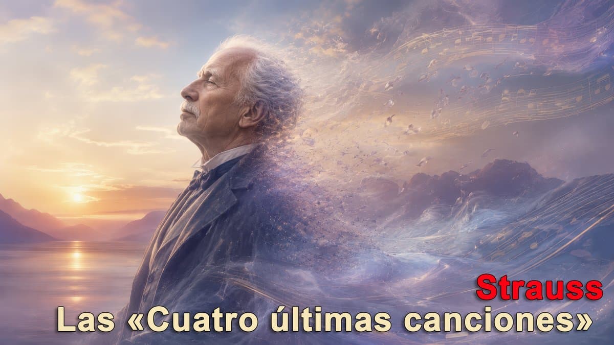 Strauss Four Last Songs Poster - AI image template preview